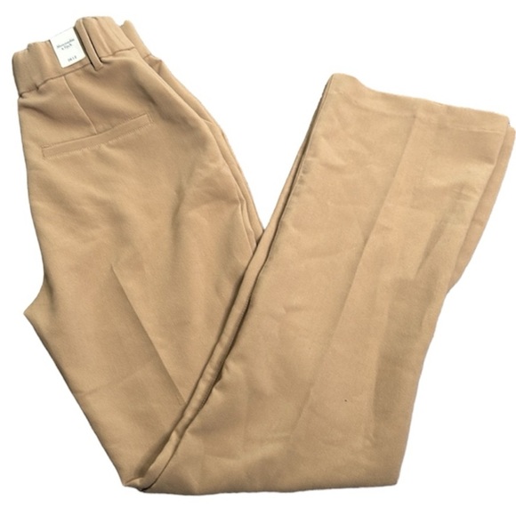 Abercrombie and fitch tan camel pants size 2/26 - Picture 2 of 12